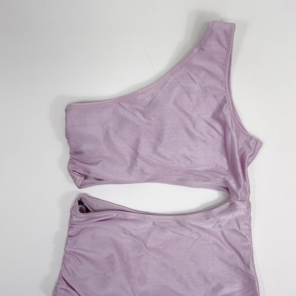 MINKPINK Women's Arabella Asymmetrical One Piece Swimsuit Swimwear Med - L - Picture 10 of 16